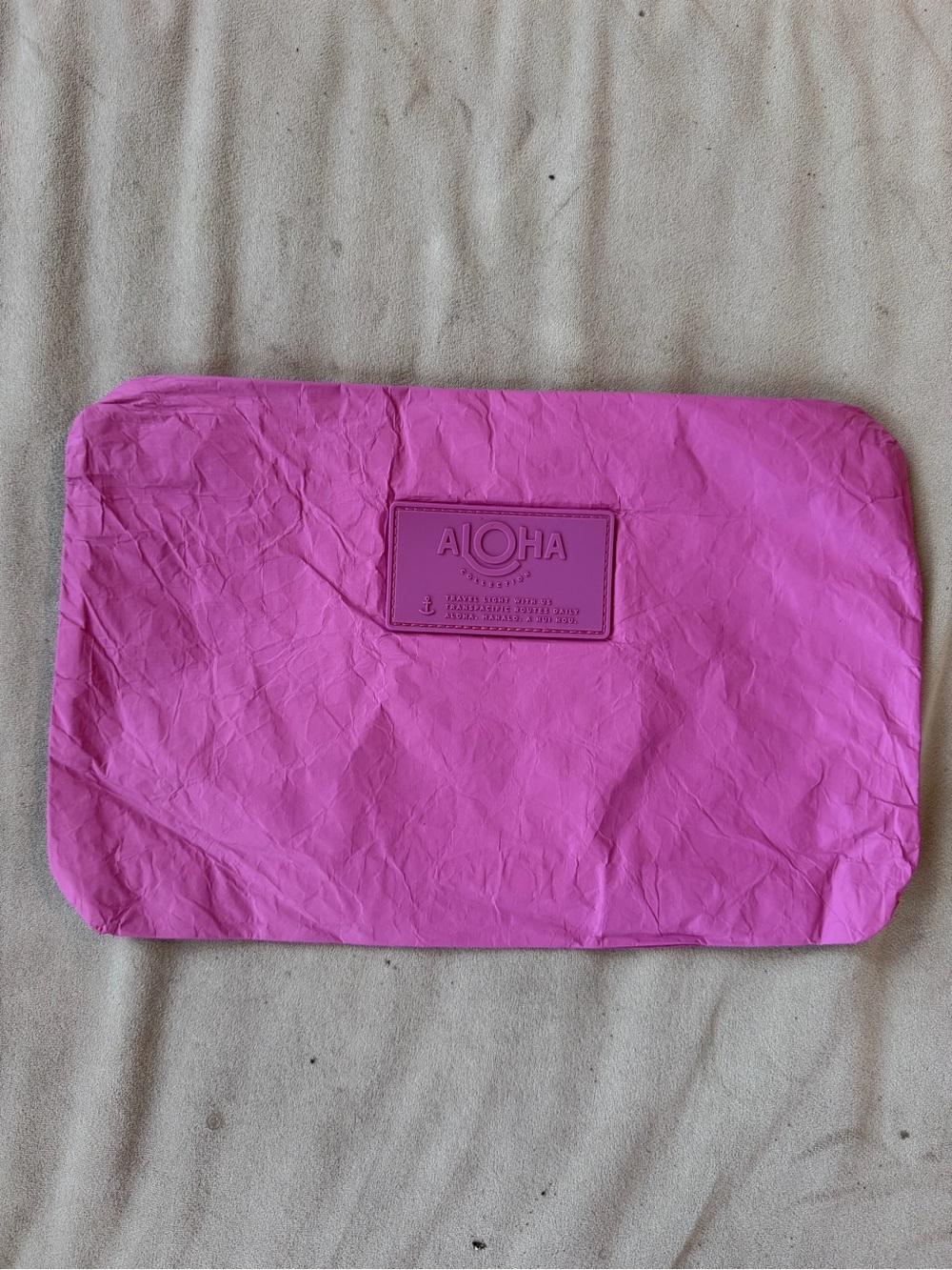ALOHA Collection Bright Pink Wristlet Clutch